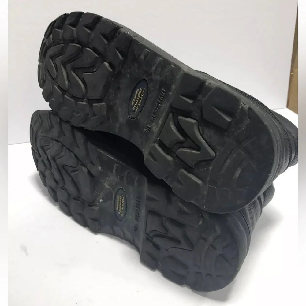 Timberland Pro Men’s Pit Boss Steel Toe Work Boots Black, Size 11.5 M.